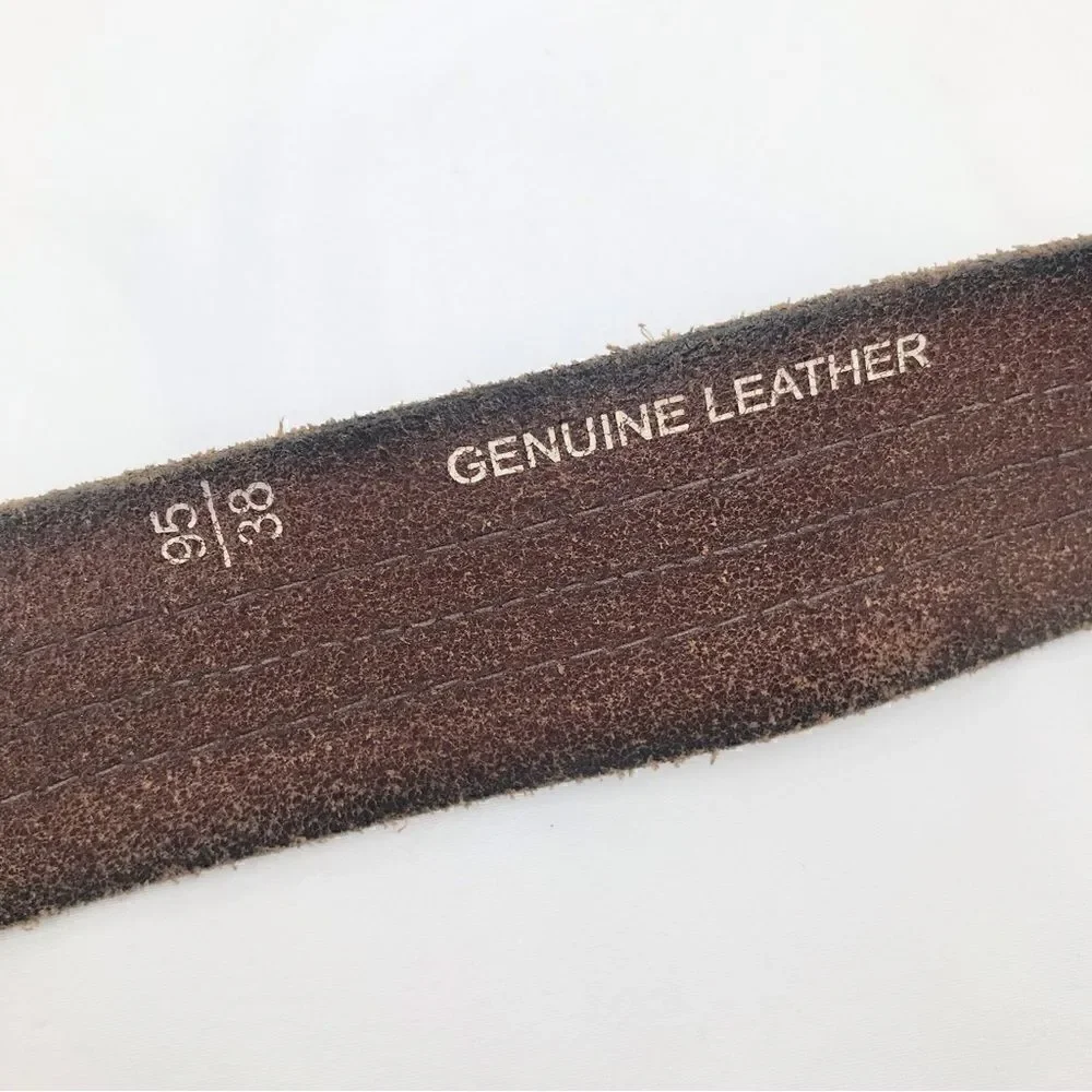 Fossil Brown Leather Belt